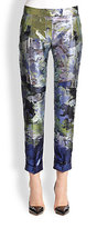 Thumbnail for your product : Antonio Berardi Metallic Printed Trousers