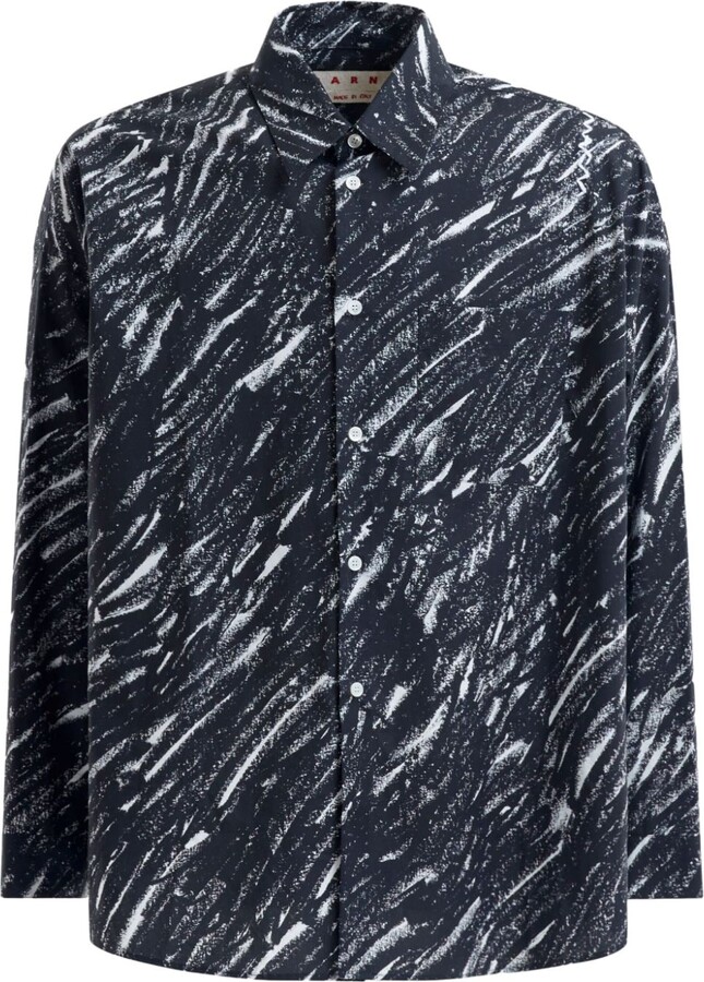 Marni Printed Cotton Shirt