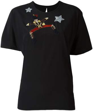Dolce & Gabbana embroidered toy soldier T-shirt