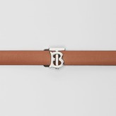 Thumbnail for your product : Burberry Reversible Monogram Motif Leather Wrap Belt