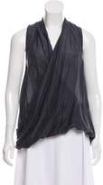 Thumbnail for your product : Calypso Silk Draped Blouse