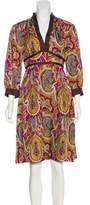 Thumbnail for your product : Tibi Printed Silk Dress