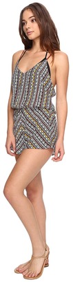 Dolce Vita Tribal Trance Romper Cover-Up Women's Jumpsuit & Rompers One Piece