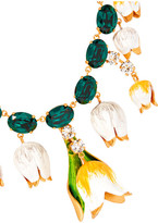Thumbnail for your product : Dolce & Gabbana Gold-plated, Swarovski Crystal And Enamel Necklace - one size