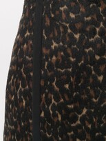 Thumbnail for your product : Sandro Lepy leopard skirt