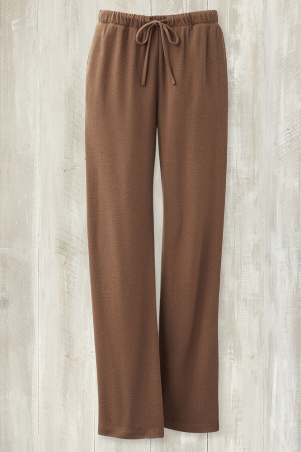 Coldwater Creek Women's EverSoft Knit Pants - Cognac - PM - Petite Size -  ShopStyle