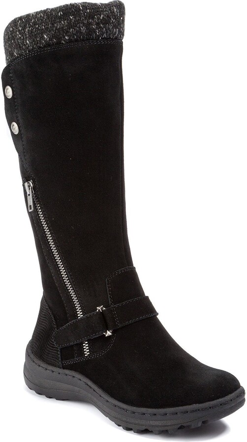 Bare Traps Adele Tall Water Resistant Faux Shearling Boot - ShopStyle