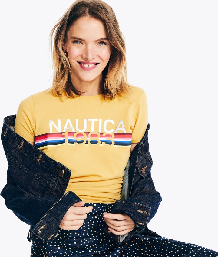 Nautica Sustainably Crafted Foil N-83 Graphic T-Shirt - ShopStyle