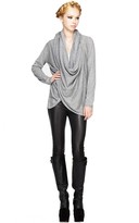 Thumbnail for your product : Alice + Olivia Drape Wrap Around Sweater