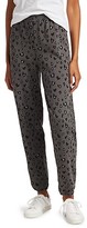 Thumbnail for your product : Monrow Heart Leopard Sweatpants
