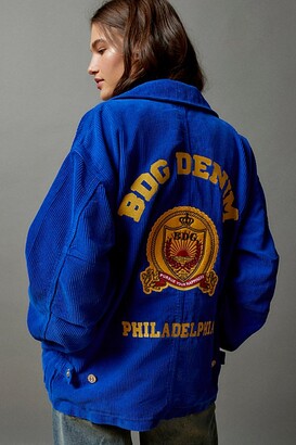 BDG Jeans Billy Patchwork Denim Zip Up Jacket