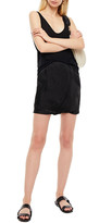 Thumbnail for your product : Rick Owens Draped Satin-cupro Shorts