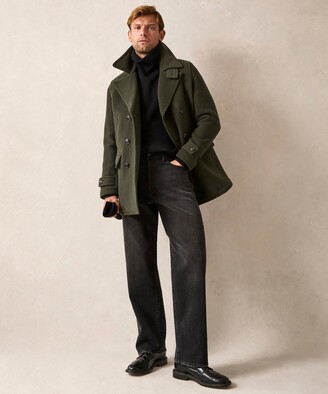TODD SNYDER ピーコート サイズ3 Todd Snyder Wool Alpaca Peacoat in Dark Moss - ShopStyle