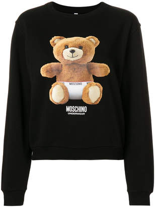 Moschino teddy bear printed sweatshirt