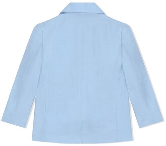 Dolce & Gabbana Children Single-Breasted Linen Suit