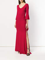 Thumbnail for your product : Fisico ruffle cuff long gown
