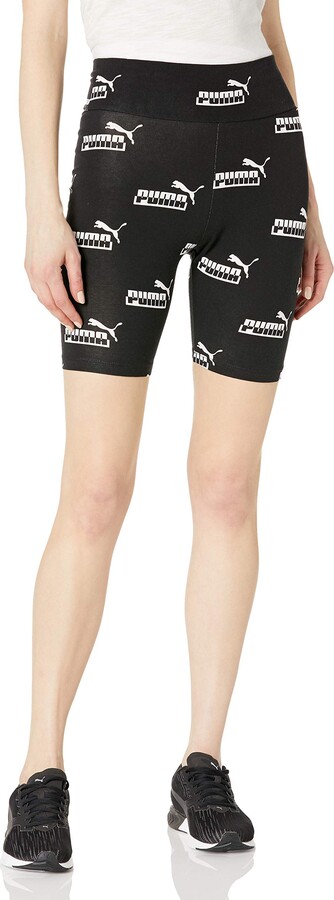 Puma womens Amplified 7" Tights Shorts - ShopStyle
