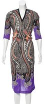 Thumbnail for your product : Etro Paisley Print Midi Dress
