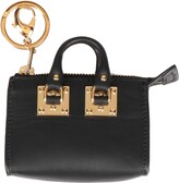 Thumbnail for your product : Sophie Hulme Key Ring Black