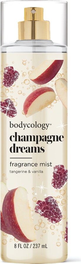 Bodycology Long-Lasting Fragrance Body Mist, Champagne Dreams, 8 fl oz