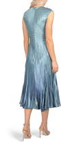 Thumbnail for your product : Komarov Embellished Pleat Mixed Media Dress with Jacket