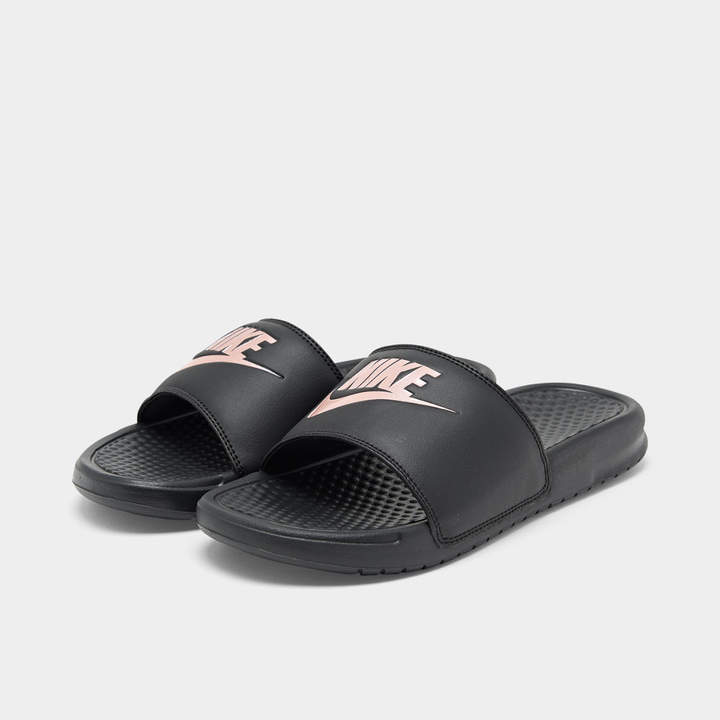 nike black sandals womens