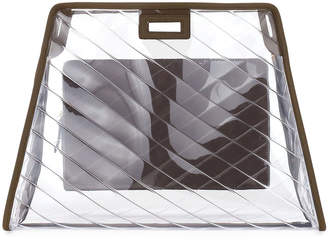 Fendi Peekaboo PVC and Leather Defender Cover for Bag