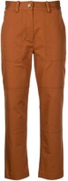 Thumbnail for your product : Derek Lam 10 Crosby Therese cropped trousers