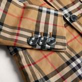 Thumbnail for your product : Burberry Vintage Check Cotton Blazer