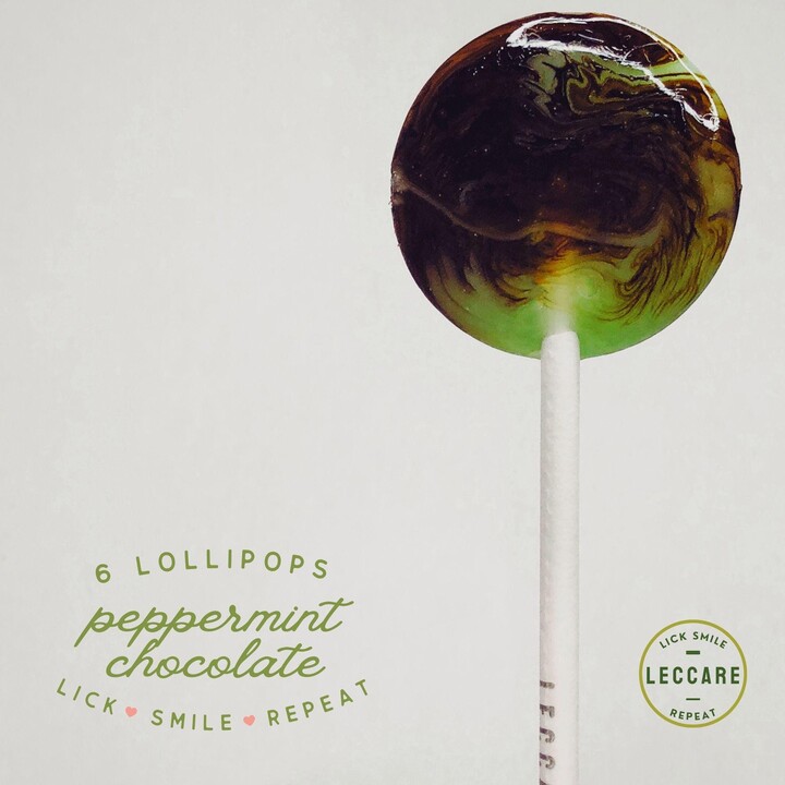 Etsy Peppermint Chocolate Lollipops | Green Wedding Favors St. Patrick's Day Treat For Weddings