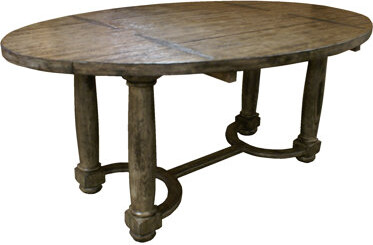 Regis Patrick Collection Farm Drop Leaf Solid Wood Dining Table