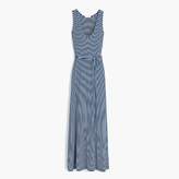 Thumbnail for your product : J.Crew Striped maxi dress with tie waist