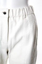 Thumbnail for your product : Yigal Azrouel NWT Optic Leather Straight Leg Casual Pants Sz 6 $1550