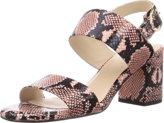 womens snake print sandals