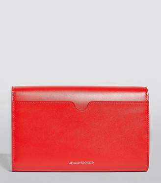 Alexander McQueen Leather Pin Wallet Bag