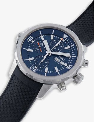 IWC SCHAFFHAUSEN IW376805 aquatimer cousteau watch - ShopStyle