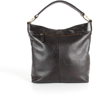 The Leather Store Tan Leather Hobo Shoulderbag