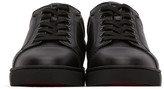 Thumbnail for your product : Christian Louboutin Black Louis Junior Sneakers