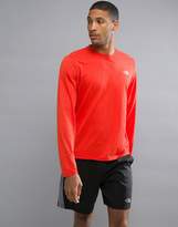 Thumbnail for your product : The North Face Mountain Athletics Reaxion Amp Running Top In Orange Marl