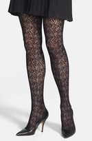 Thumbnail for your product : Nordstrom Floral Openwork Tights