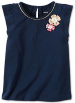 Thumbnail for your product : Carter's Flutter-Sleeve Top, Toddler Girls (2T-5T)