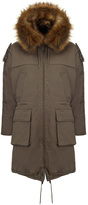 Thumbnail for your product : Whistles Donnie Faux Fur Lined Parka