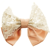Thumbnail for your product : Johnny Loves Rosie Peach Lace Hair Clip