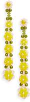 Thumbnail for your product : Simone Rocha Tiered Crystal Shoulder Duster Earrings