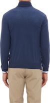 Thumbnail for your product : Luciano Barbera Half-Zip Sweater-Blue