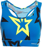 Thumbnail for your product : Perfect Moment Starlight Printed Stretch-jersey Sports Bra