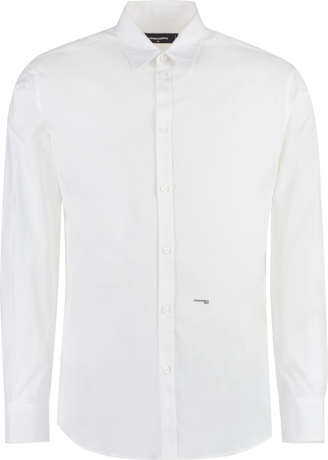 DSQUARED2 Stretch Cotton Shirt