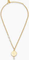 Thumbnail for your product : Ben-Amun Gold-tone faux-pearl necklace