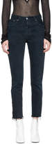 Thumbnail for your product : Levi's Olivier Theyskens Black Re/Done Levis Edition Tenim High-Rise Ankle Crop Jeans