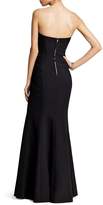 Thumbnail for your product : Jill Stuart Jill Deco Neckline Strapless Gown